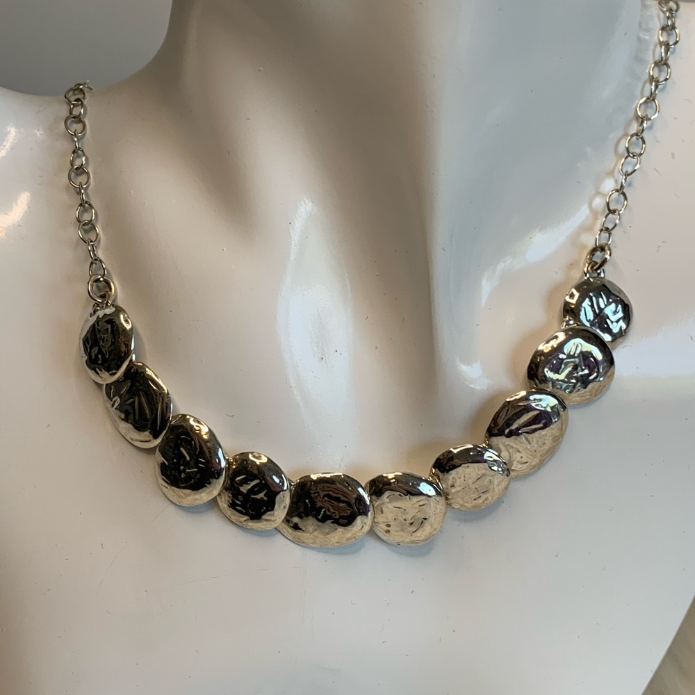 Silpada Sterling Silver Textured Necklace